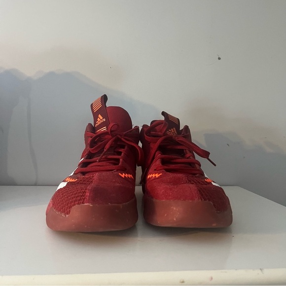 adidas Mens Pro Next 2019 Shoes Basketball size 10 red and orange - Picture 2 of 8